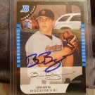 BRIAN BOGUSEVIC 2006 BOWMAN DRAFT IN-PERSON AUTO RC ASTROS / PHILLIES