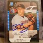 BRIAN BOGUSEVIC 2006 BOWMAN DRAFT IN-PERSON AUTO RC ASTROS / PHILLIES