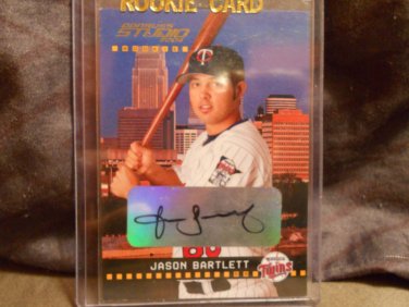 JASON BARTLETT 2004 STUDIO AUTO RC #D/500 TWINS