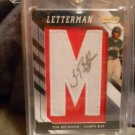 TIM BECKHAM 2008 RAZOR LETTERMAN AUTO RC RAYS