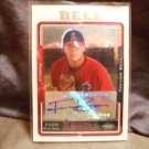 TREVOR BELL 2005 TOPPS CHROME UPDATE AUTO RC ANGELS
