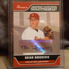 BRIAN BOGUSEVIC 2006 BOWMAN SIGNS OF THE FUTURE AUTO RC ASTROS / PHILLIES