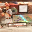 CARLOS CARRASCO 2008 BOWMAN STERLING PROSPECTS JERSEY AUTO RC