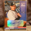 BUBBA CROSBY 2005 LEAF AUTO RC YANKEES