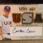 COLTON CAIN 2008 UD USA 18U NATIONAL TEAM JERSEY AUTO RC #D/99 PIRATES / ASTROS
