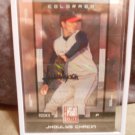 JHOULYS CHACIN 2008 DONRUSS ELITE EX. ED. AUTO RC #D/821 ROCKIES