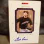 TREVOR CROWE 2007 TRISTAR AUTHENTICS AUTO GREEN RC #D/50 INDIANS / ASTROS
