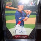 MATT DEN DEKKER 2008 UD USA NATIONAL TEAM AUTO GOLD RC #D/175 METS