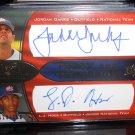 JORDAN DANKS / L.J. HOES 08 UD USA NATIONAL TODAY & TOMORROW DUAL AUTO RC #D/150 WHITE SOX / ORIOLES