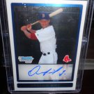 ARGENIS DIAZ 2009 BOWMAN CHROME PROSPECTS AUTO RC RED SOX