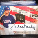 JORDAN DANKS 2008 UD USA NATIONAL TEAM AUTO RC #D/311 WHITE SOX