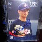 ROSS DETWILER 2007 USA BASEBALL IN-PERSON AUTO RC NATIONALS