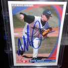 WADE DAVIS 2006 GRANDSTAND MINOR LEAGUE IN-PERSON AUTO RC RAYS / ROYALS