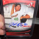 JOHN ELY 2008 CHOICE MINOR LEAGUE IN-PERSON AUTO RC DODGERS / RED SOX