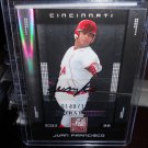 JUAN FRANCISCO 2008 DONRUSS ELITE EX. ED. AUTO RC #D/1495 REDS / BREWERS