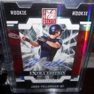 JOSH FELLHAUER 2009 DONRUSS ELITE EX. ED. SIGNATURE STATUS AUTO RC #D/50 REDS