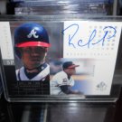 RAFAEL FURCAL 2000 SP AUTHENTIC CHIROGRAPHY AUTO BRAVES / DODGERS