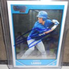 ANDREW LAMBO 20O7 BOWMAN CHROME DRAFT PICKS & PROS IN-PERSON AUTO RC DODGERS / PIRATES