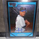 FERNANDO MARTINEZ 2007 BOWMAN CHROME PROSPECTS AUTO RC METS / YANKEES