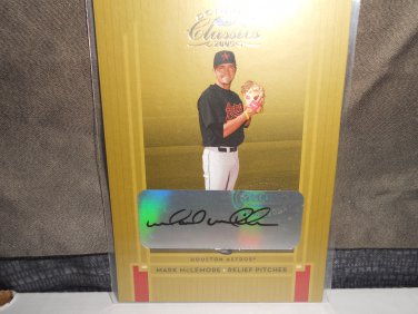 MARK MCLEMORE 2005 DONRUSS CLASSICS AUTO RC #D/1500