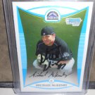 MICHAEL MCKENRY 2008 BOWMAN CHROME PROSPECTS IN-PERSON AUTO RC ROCKIES