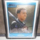 DANIEL MAYORA 2007 BOWMAN CHROME IN-PERSON AUTO RC ROCKIES