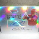 CHRIS MARRERO 2007 BOWMANS BEST PROSPECTS AUTO RC