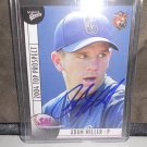 ADAM MILLER 2004 MULTI-AD SPORTS MINOR LEAGUE IN-PERSON AUTO RC INDIANS