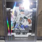 AARON MILLER 2009 DONRUSS ELITE EX. ED. TURN OF THE CENTURY AUTO RC #D/650 DODGERS