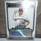 NICK NOONAN 2007 BOWMAN STERLING PROSPECTS AUTO RC GIANTS