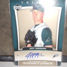 JEFF NIEMANN 2005 UD TRILOGY GENERATIONS FUTURE SIGNATURES BRONZE AUTO RC #D/35 RAYS