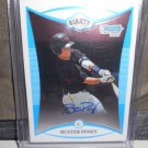 BUSTER POSEY 2008 BOWMAN CHROME DRAFT PROSPECTS AUTO RC GIANTS
