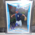 RYAN PERRY 2008 BOWMAN DRAFT PICKS & PROS IN-PERSON AUTO RC TIGERS