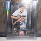 COLE ROHRBOUGH 2008 DONRUSS ELITE EX. ED. AUTO RC #D/719 BRAVES