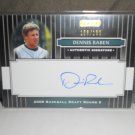 DENNIS RABEN 208 RAZOR SIGNATURE SERIES BLACK AUTO RC #D/199 MARINERS / ROYALS