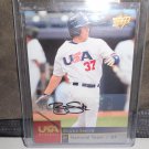 BLAKE SMITH 2009 UD USA NATIONAL TEAM AUTO RC DODGERS