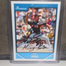 HENRY SOSA 2207 BOWMAN DRAFT DRAFT PICKS IN-PERSON AUTO RC GIANTS / DODGERS