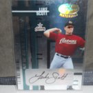 LUKE SCOTT 2005 LEAF CERTIFIED MATERIALS AUTO RC #D/499 RAYS