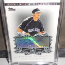 TROY TULOWITZKI 2007 TOPPS MOMENTS & MILESTONES ROOKIE AUTO RC ROCKIES