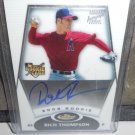 RICH THOMPSON 2008 TOPPS FINEST AUTO RC ANGELS