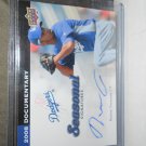RAMON TRONCOSO 2008 UD DOCUMENTARY SEASONAL SIGNATURES AUTO RC