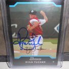 RYAN TUCKER 2005 BOWMAN AFLAC IN-PERSON AUTO RC MARLINS / DODGERS