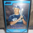 WILL VENABLE 2007 BOWMAN CHROME PROSPECTS AUTO RC PADRES