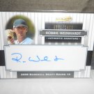 ROBBIE WEINHARDT 2008 RAZOR SIGNATURE SERIES AUTO RC #D/1499 TIGERS