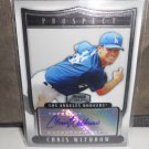 CHRIS WITHROW 2007 BOWMAN STERLING PROSPECTS AUTO RC DODGERS