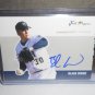 BLAKE WOOD 2007 JUST MINORS JUST AUTOGRAPHS IN-PERSON AUTO RC ROYALS / INDIANS