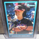 NICK WEGLARZ 2009 BOWMAN WORLD BASEBALL CLASSIC IN-PERSON AUTO RC INDIANS / BRAVES