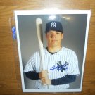AUSTIN ROMINE AUTOGRAPHED 8X10 PHOTO W/ COA YANKEES