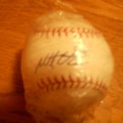 MATT WIETERS AUTOGRAPHED BASEBALL RAWLINGS OFFICIAL LEAGUE BALL / ORIOLES