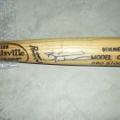 BRANDON WOOD AUTOGRAPHED BAT WITH COA ANGELS